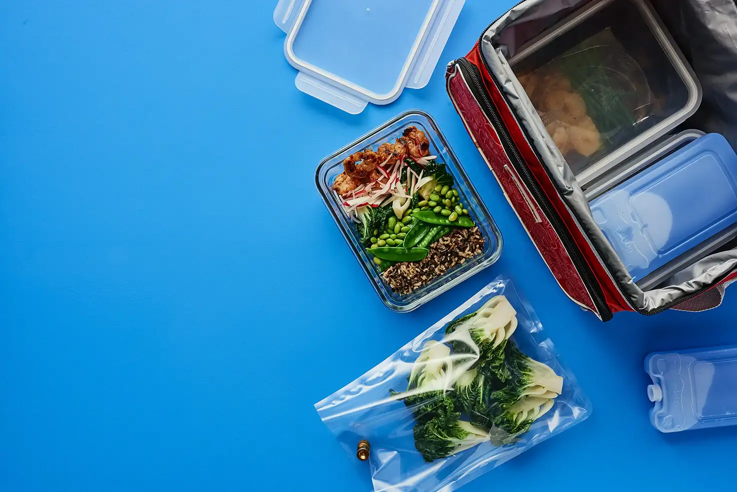 Environnement plats kit livraison